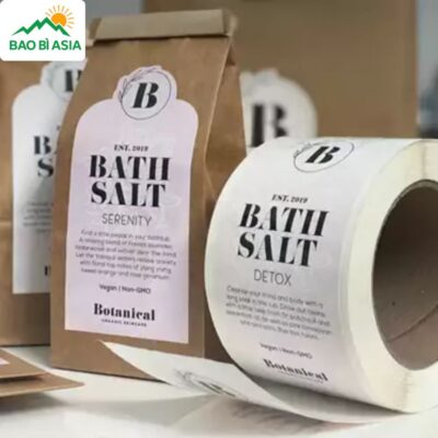 In Sticker Theo Yêu Cầu Giá Rẻ, In Sticker Decal Dán Lấy Liền HCM