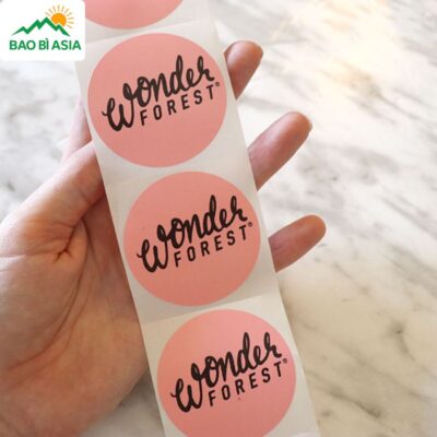 In Sticker Theo Yêu Cầu Giá Rẻ, In Sticker Decal Dán Lấy Liền HCM