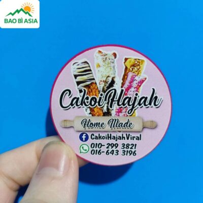 In Sticker Theo Yêu Cầu Giá Rẻ, In Sticker Decal Dán Lấy Liền HCM