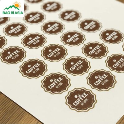 In Sticker Theo Yêu Cầu Giá Rẻ, In Sticker Decal Dán Lấy Liền HCM