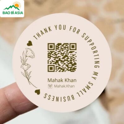 In Sticker Theo Yêu Cầu Giá Rẻ, In Sticker Decal Dán Lấy Liền HCM