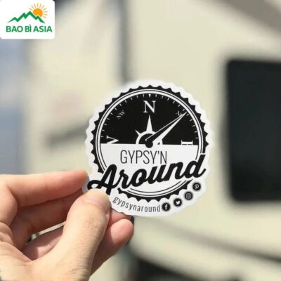 In Sticker Theo Yêu Cầu Giá Rẻ, In Sticker Decal Dán Lấy Liền HCM