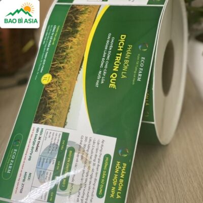 In Sticker Theo Yêu Cầu Giá Rẻ, In Sticker Decal Dán Lấy Liền HCM