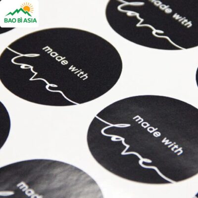 In Sticker Theo Yêu Cầu Giá Rẻ, In Sticker Decal Dán Lấy Liền HCM