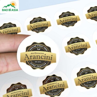 In Sticker Theo Yêu Cầu Giá Rẻ, In Sticker Decal Dán Lấy Liền HCM