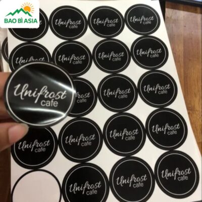 In Sticker Theo Yêu Cầu Giá Rẻ, In Sticker Decal Dán Lấy Liền HCM