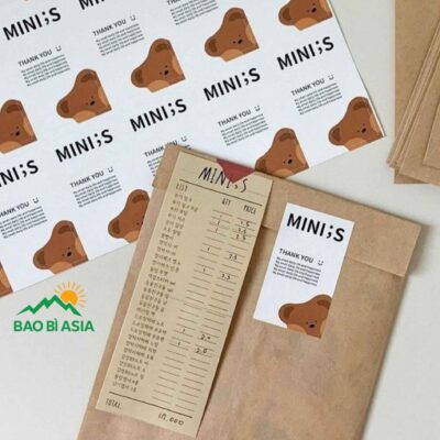 In Tem Dán Logo, In Logo Decal Theo Yêu Cầu Sắc Nét Giá Rẻ TPHCM