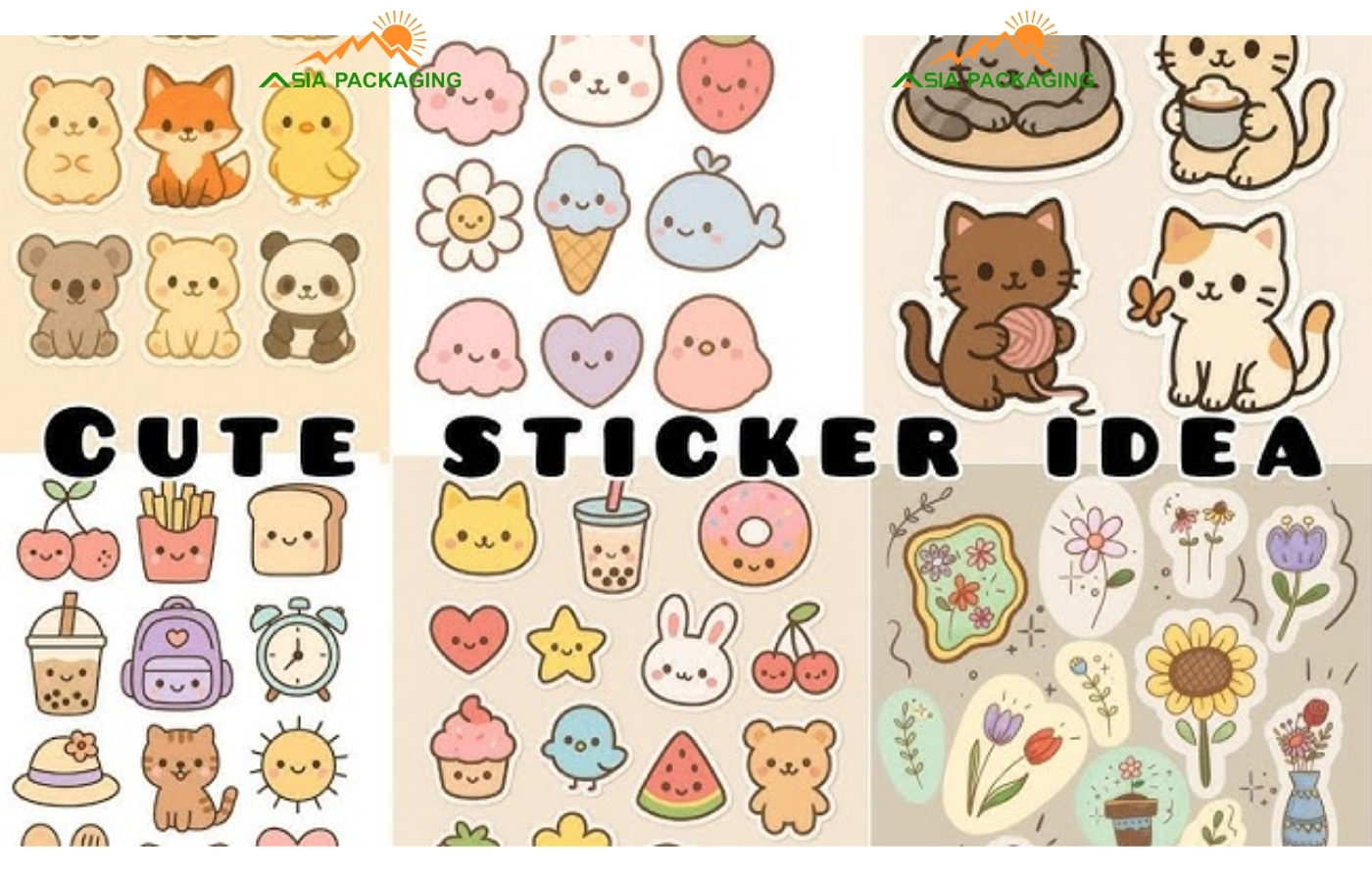 Ứng dụng và lợi ích của sticker cute