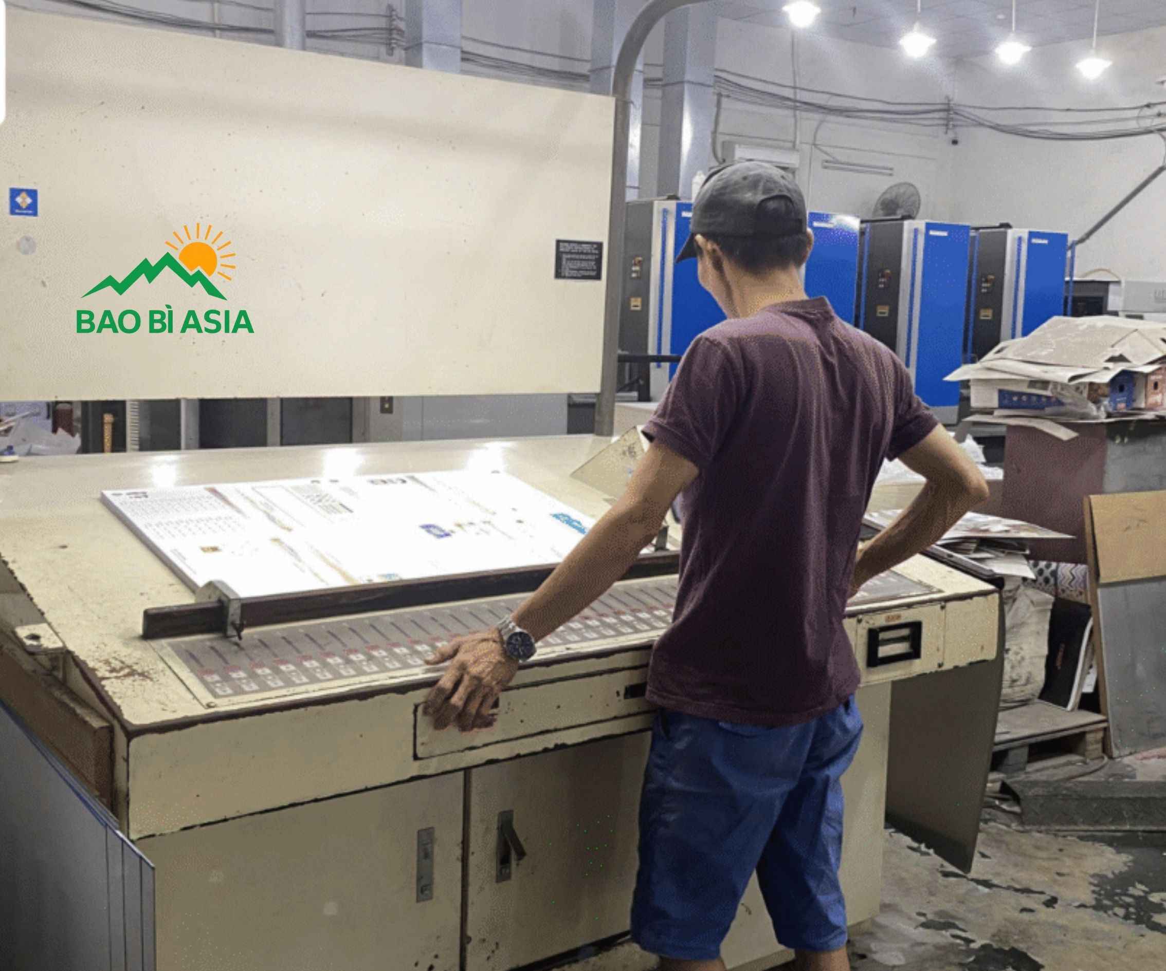 Xưởng in của Bao bì Asia