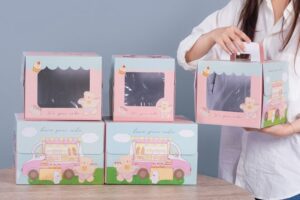 HBK25 – Hộp gấu hồng ngọt ngào