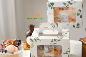 Hộp bánh kem Fresh Leaf