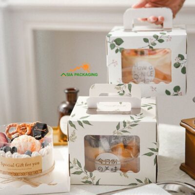 Hộp bánh kem Fresh Leaf