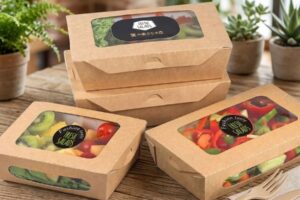 HTA19 - Hộp Giấy Kraft Cửa Sổ