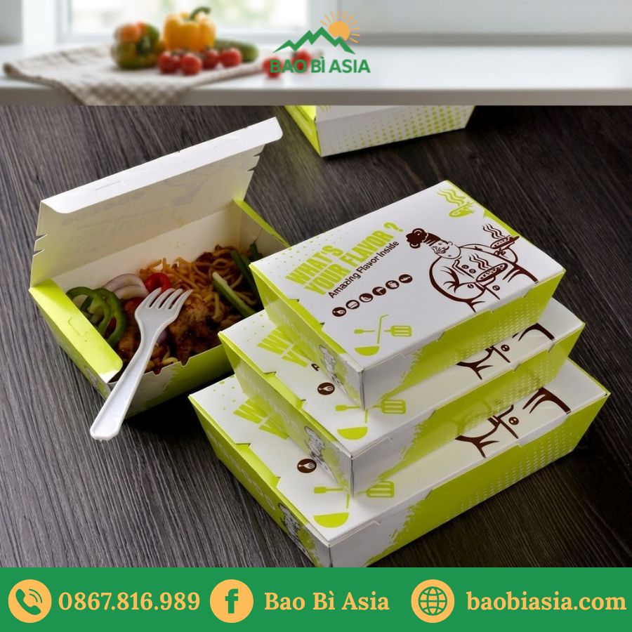 HTA13 - Hộp Giấy Kraft In Offset