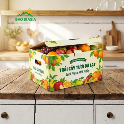 30+ Mẫu Hộp Giấy Đựng Trái Cây | In Sỉ Hộp Đựng Trái Cây, Hoa Quả