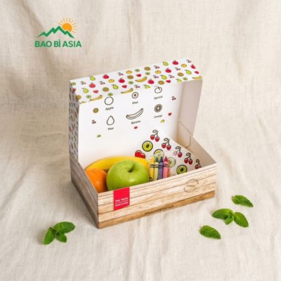 30+ Mẫu Hộp Giấy Đựng Trái Cây | In Sỉ Hộp Đựng Trái Cây, Hoa Quả