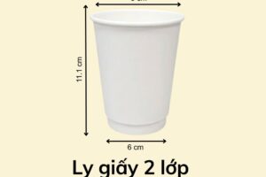 Ly giấy 2 lớp 12oz - 360ml