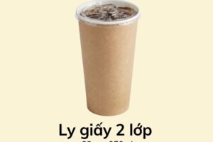 Ly giấy 2 lớp 32oz - 950ml