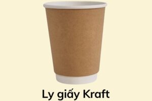 Ly giấy Kraft 12oz - 360ml