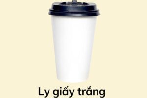 Ly giấy trắng 12oz - 360ml