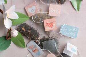 Mẫu tem trà đẹp 3