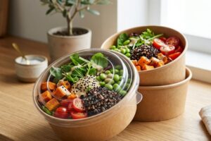 HTA1 - Tô Giấy Kraft Salad Cao Cấp