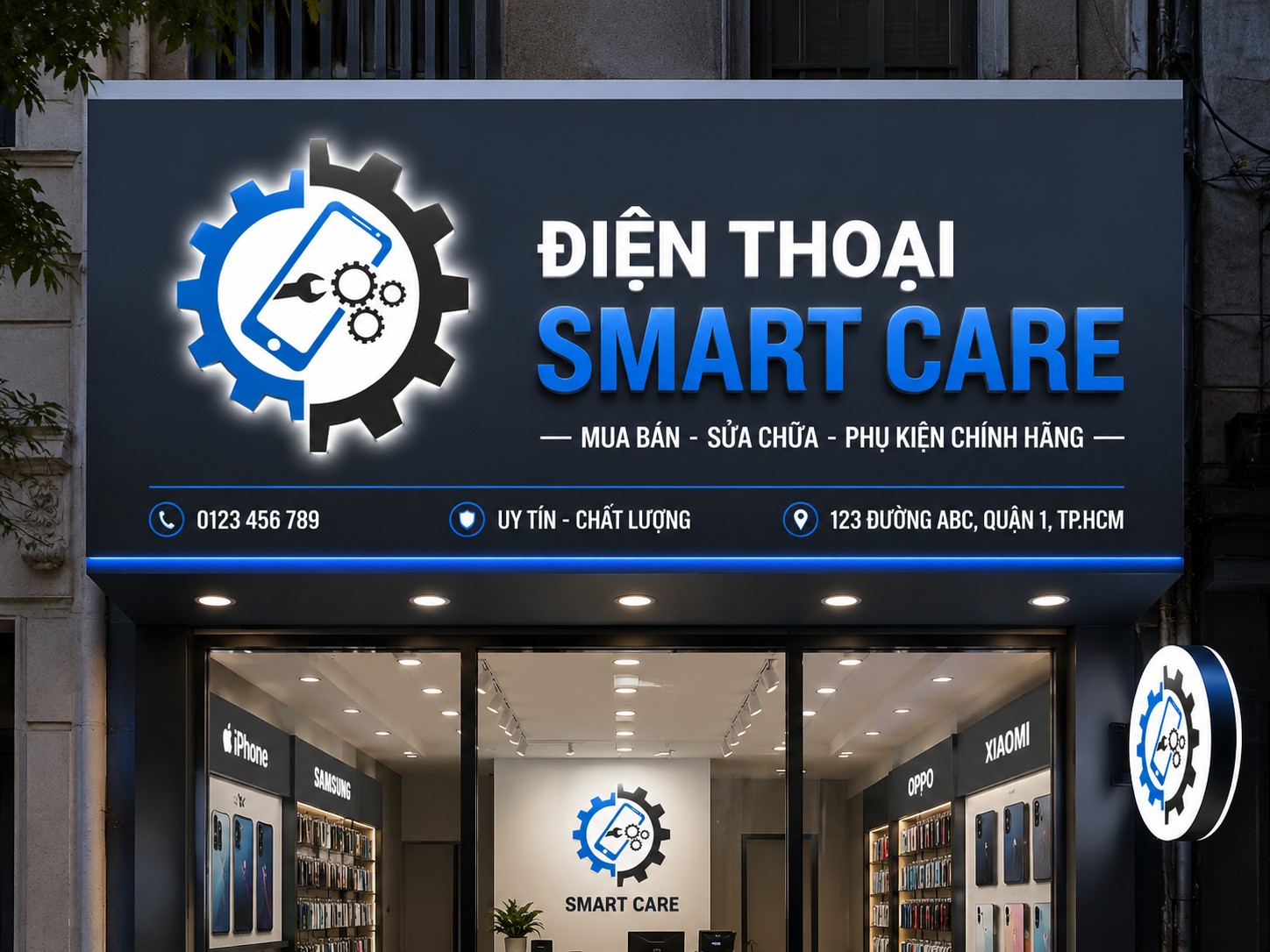 Biển hiệu điện thoại