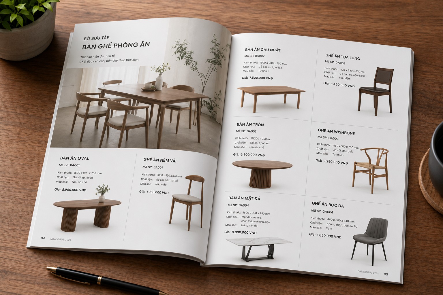 catatlog sản phẩm