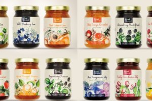 Label trên dòng sản phẩm