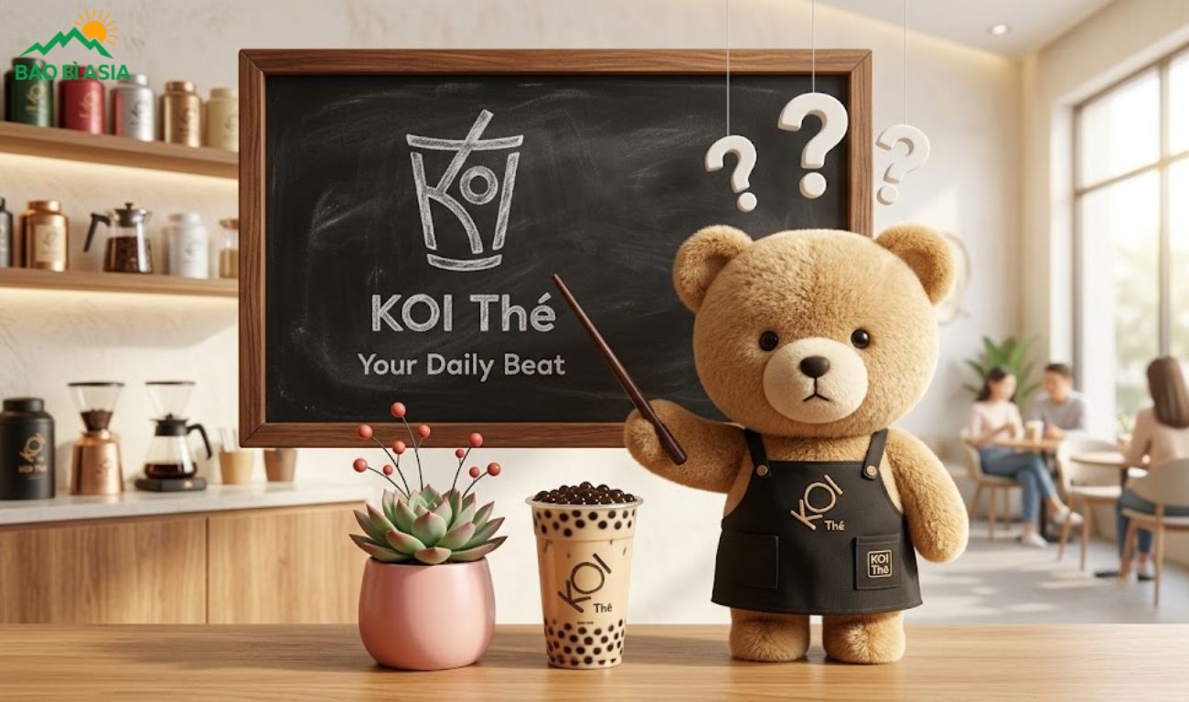 Slogan KOI Cafe