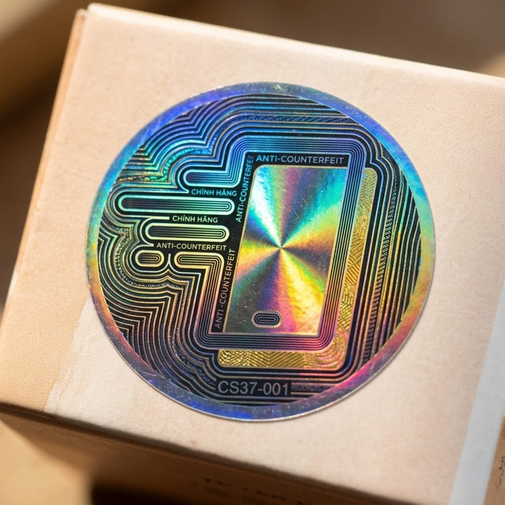 decal hologram