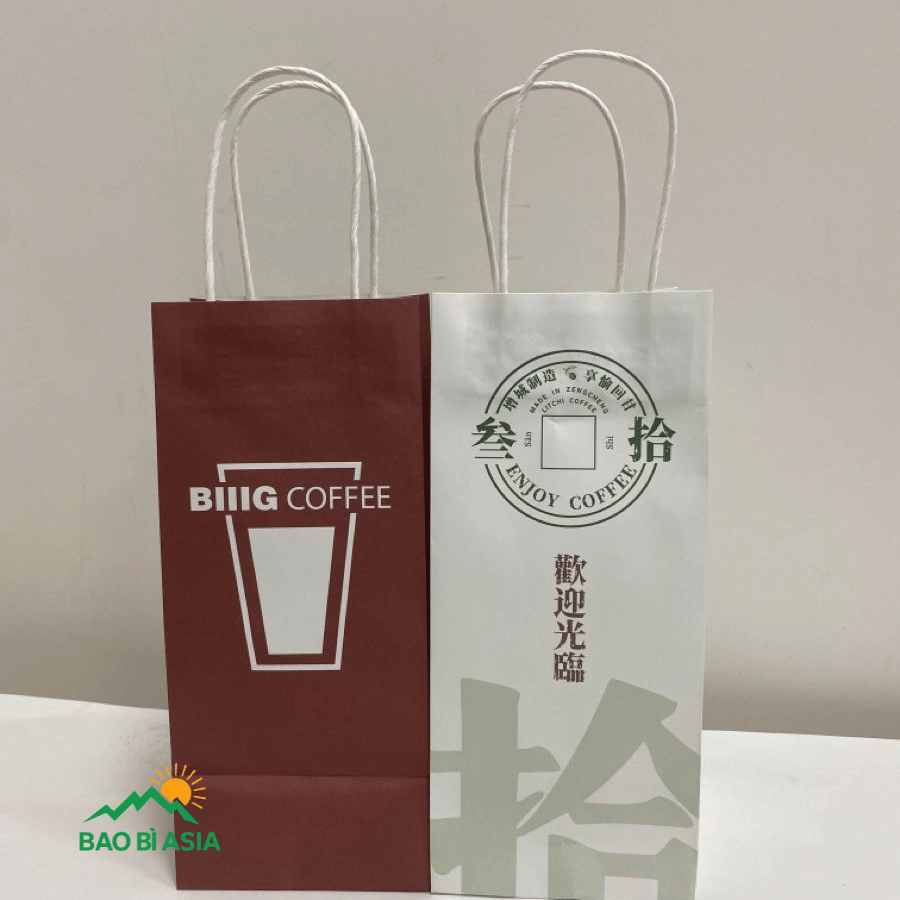 túi giấy cà phê