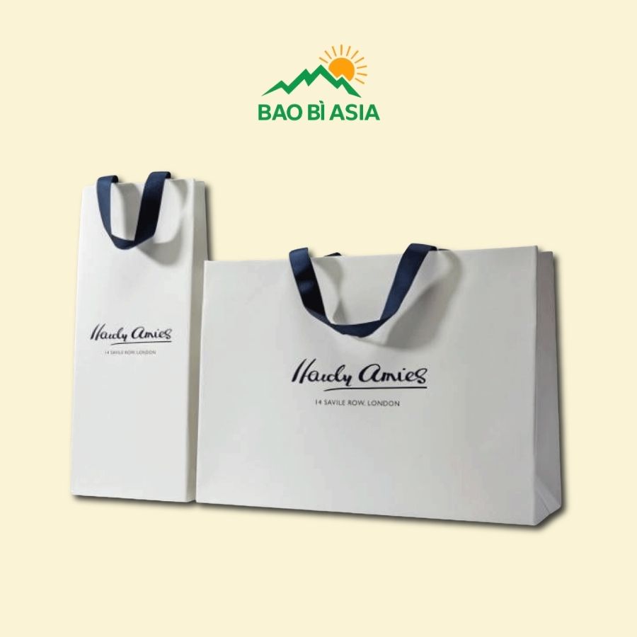 Túi giấy ivory đựng rượu