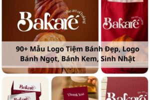 90+ Mẫu Logo Tiệm Bánh Đẹp, Logo Bánh Ngọt, Bánh Kem, Sinh Nhật