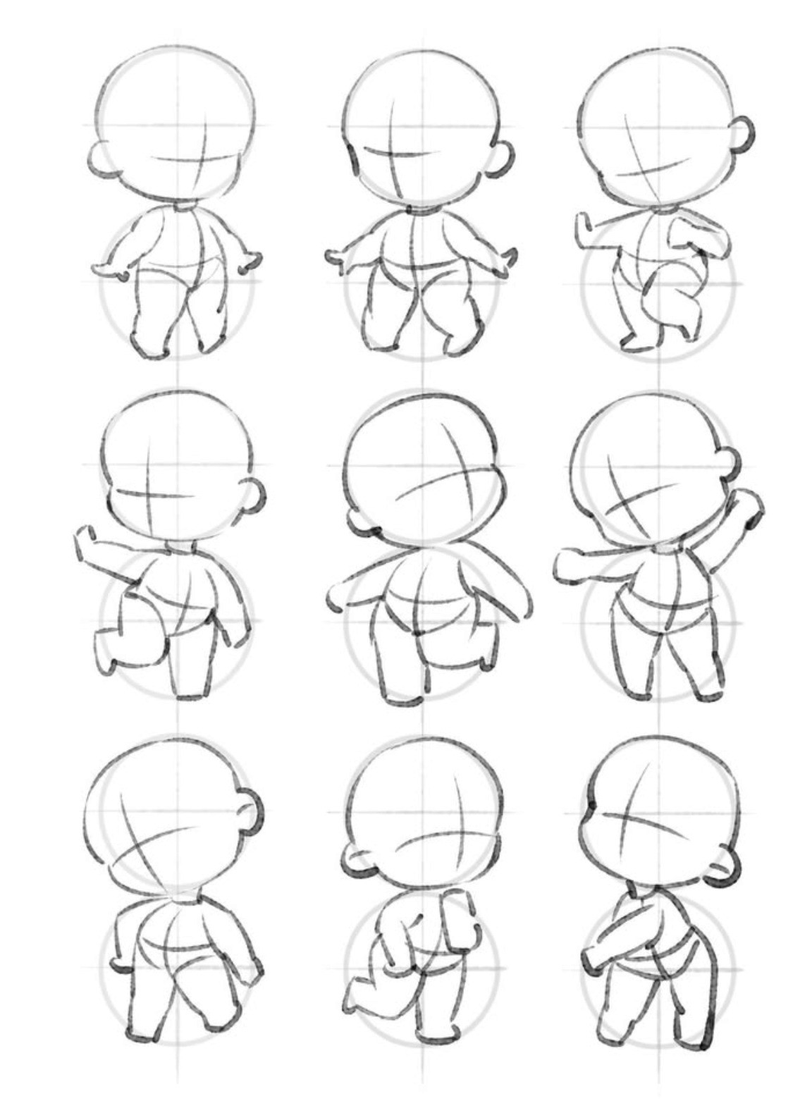 Tỷ lệ thiết kế chibi đẹp