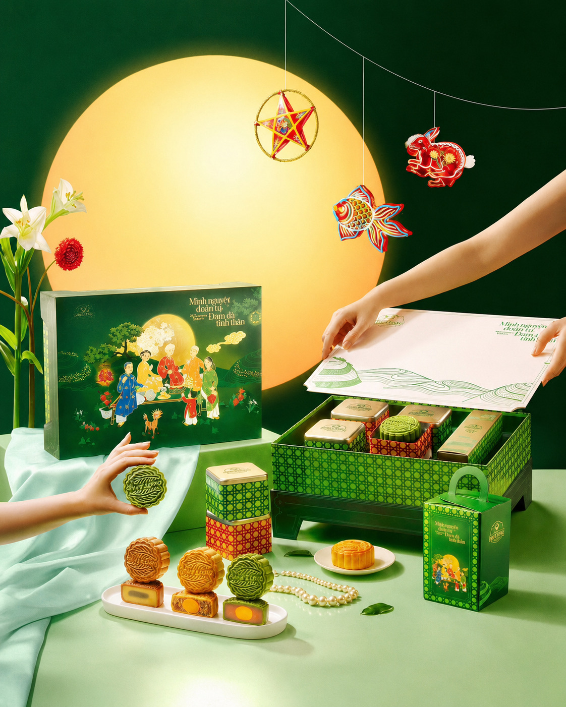 Thiết kế hộp bánh mang dấu ấn thương hiệu