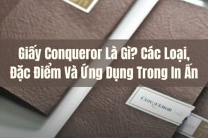 Giấy Conqueror