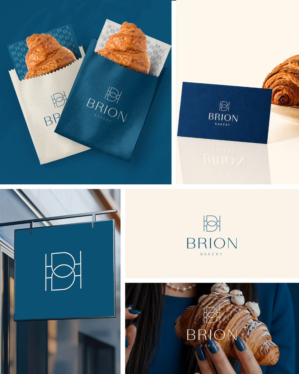 Logo là điểm khởi đầu của thương hiệu tiệm bánh