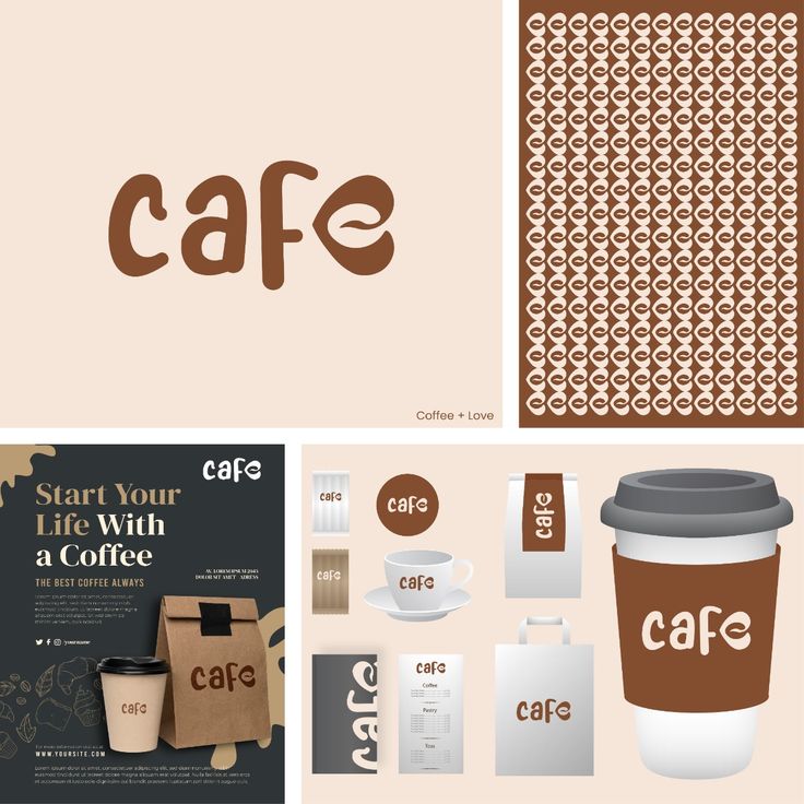 Logo cafe cho các quán takeaway