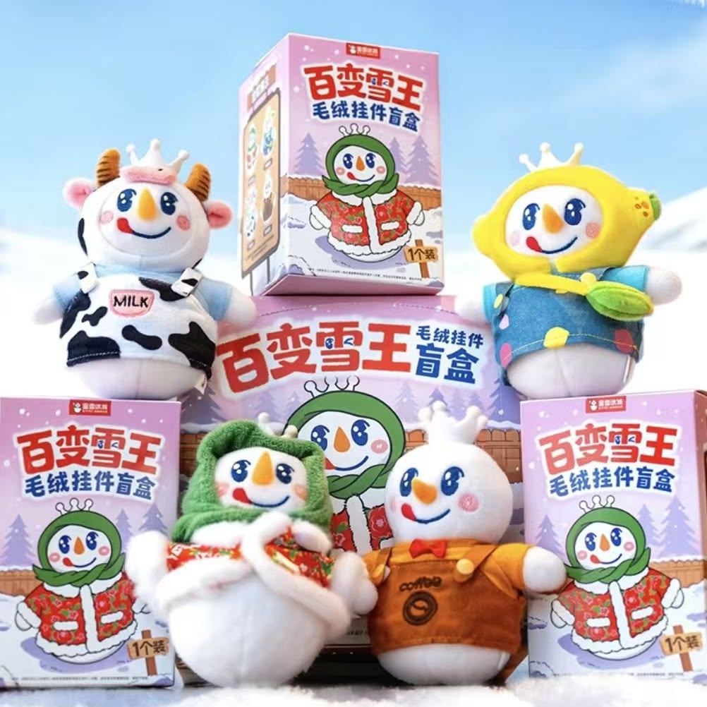 Hình ảnh mascot thương hiệu Mixue