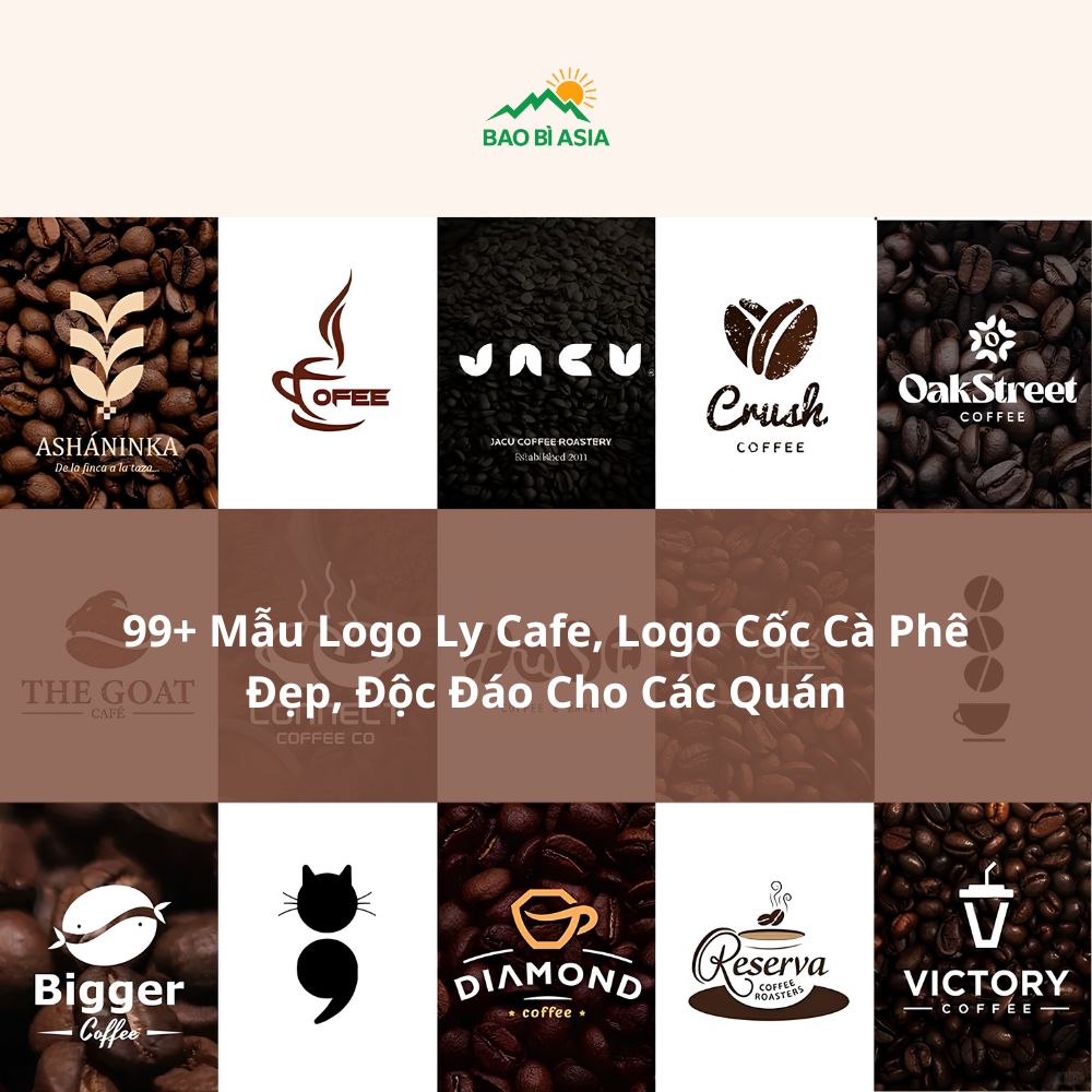Mẫu logo cafe