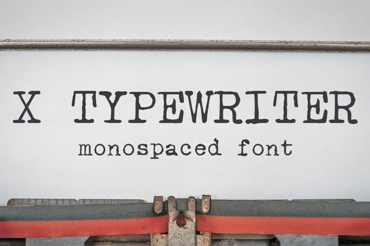 So sánh các font Typewriter phổ biến