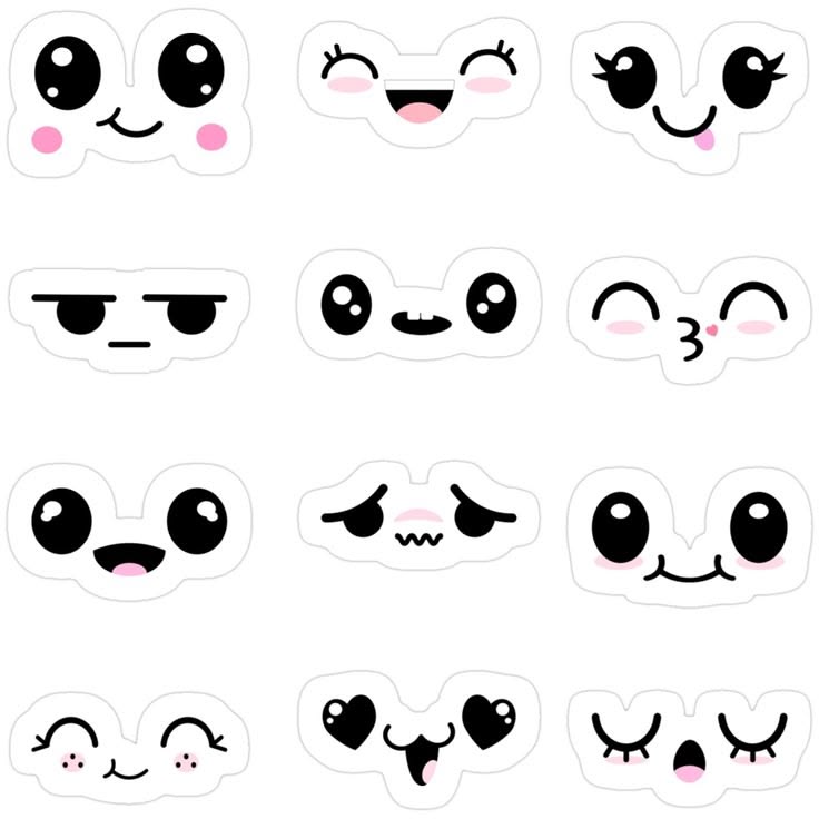 Sticker chibi cảm xúc 10