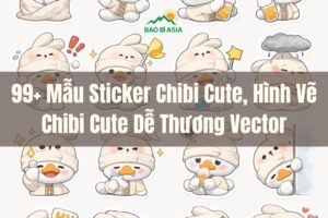 Sticker chibi