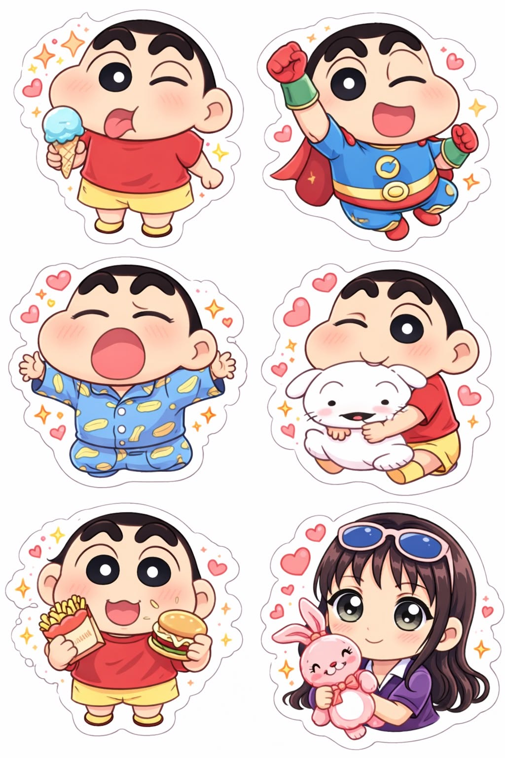 Sticker chibi anime 7