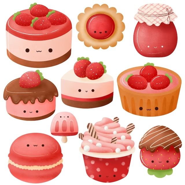 Sticker chibi đồ ăn, thức uống 7