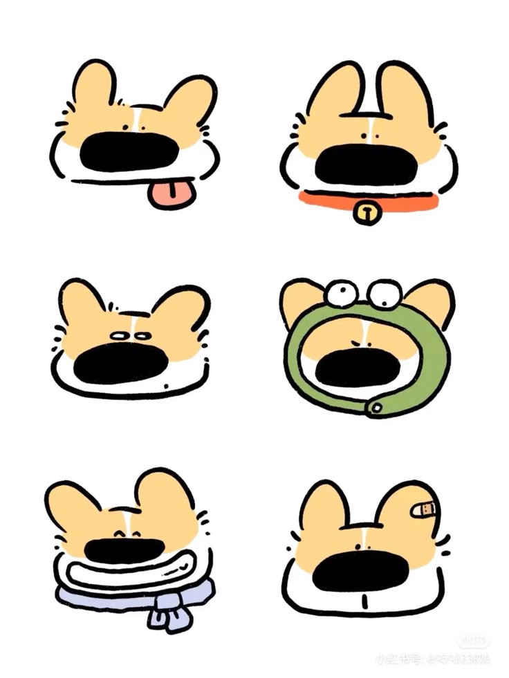 Sticker chibi động vật dễ thương 7