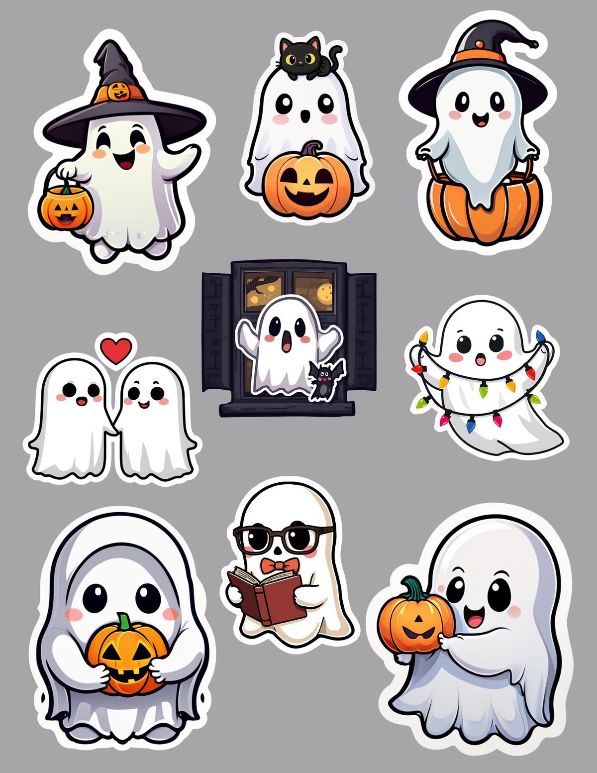 Sticker chibi lễ hội 1