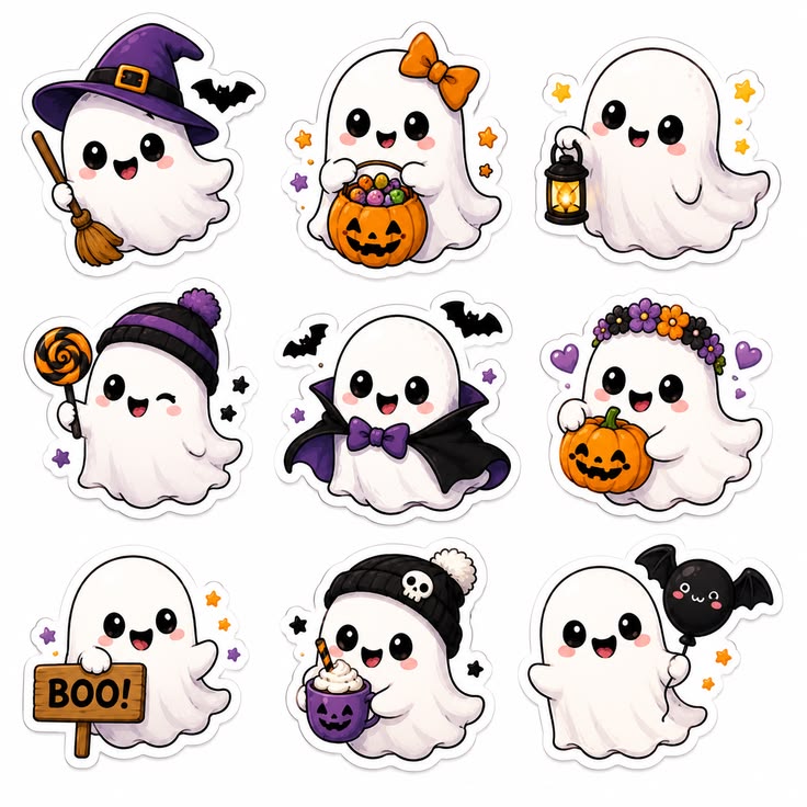 Sticker chibi lễ hội 2