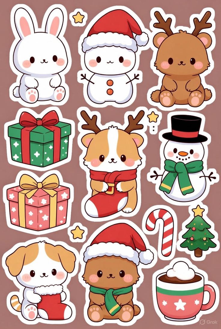 Sticker chibi lễ hội 3